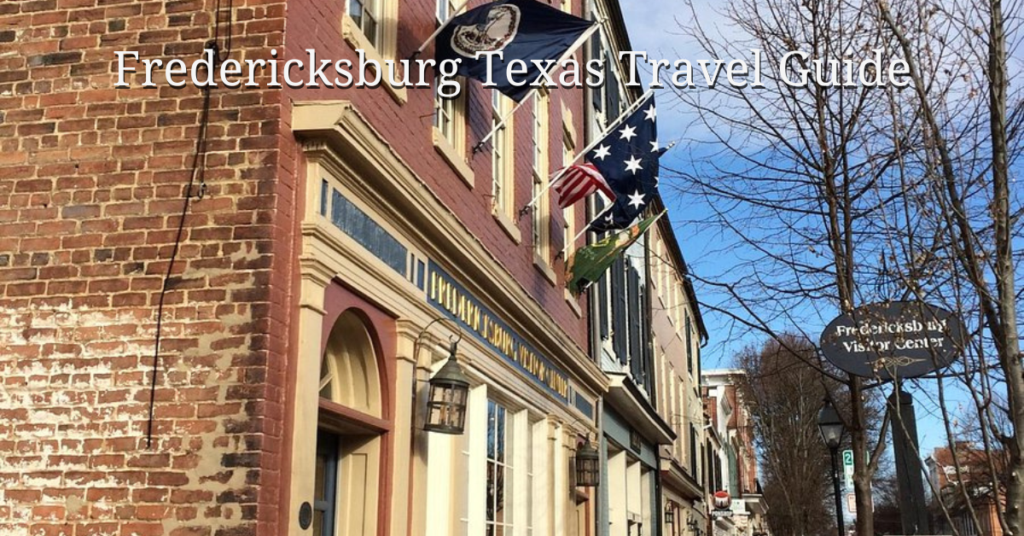 Local Resources for Fredericksburg Travel 2025