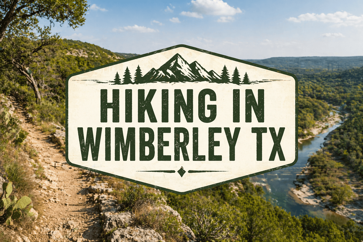 Hiking in Wimberley TX