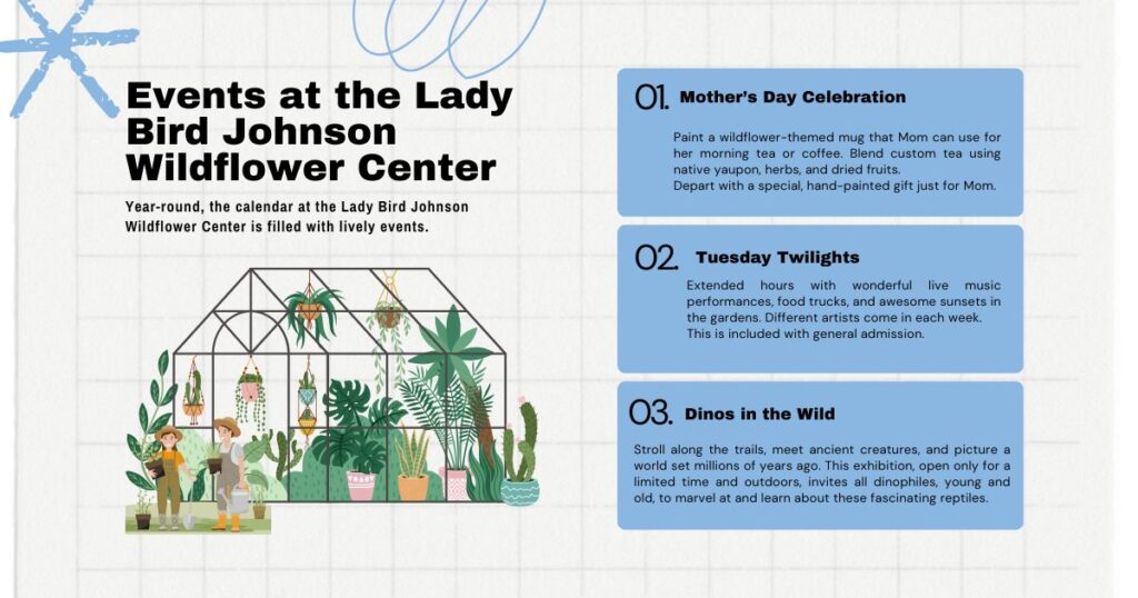Lady Bird Johnson Wildflower Center Events