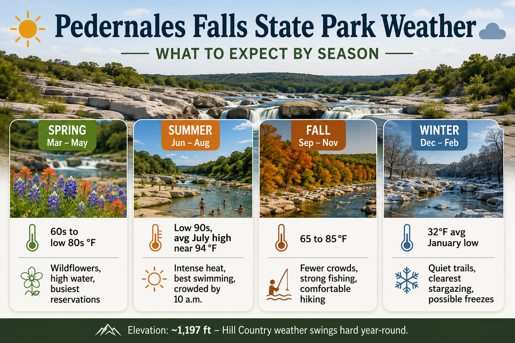 Pedernales Falls State Park Weather
