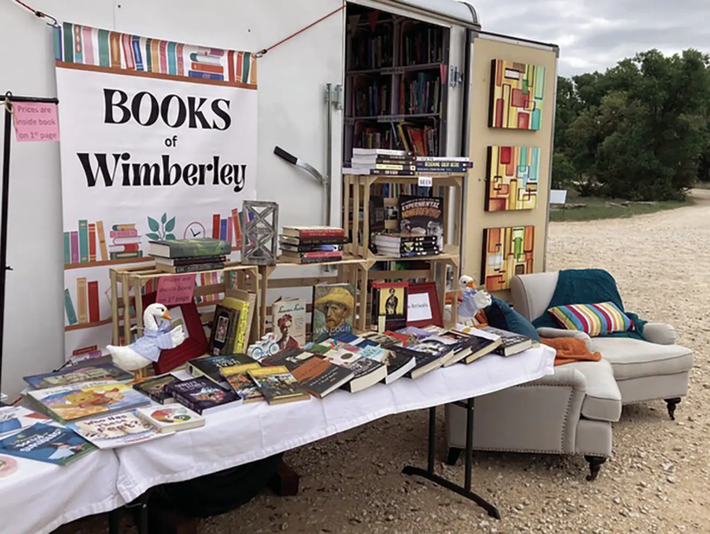 Cafes, Bookstores, and Wimberley Square