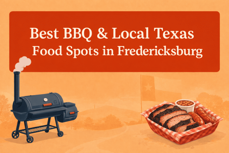 BBQ and Local Texas Food Spots in Fredericksburg