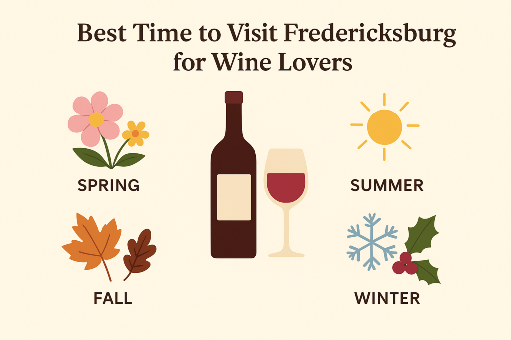 Best Time to Visit Fredericksburg for Wine Lovers