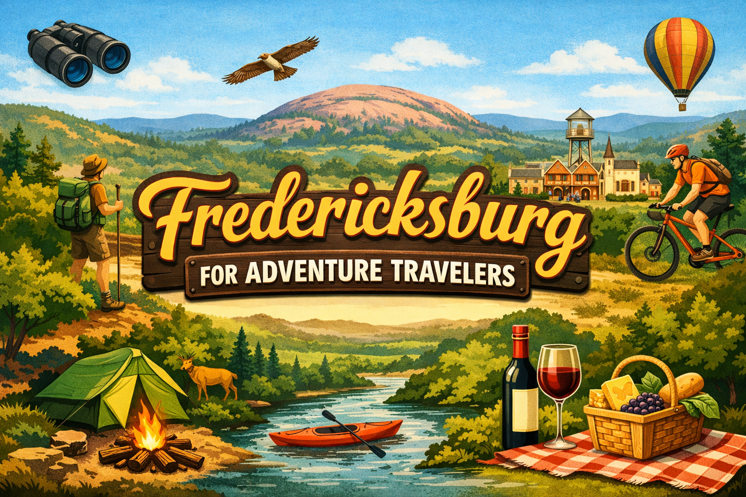 Fredericksburg for Adventure Travelers