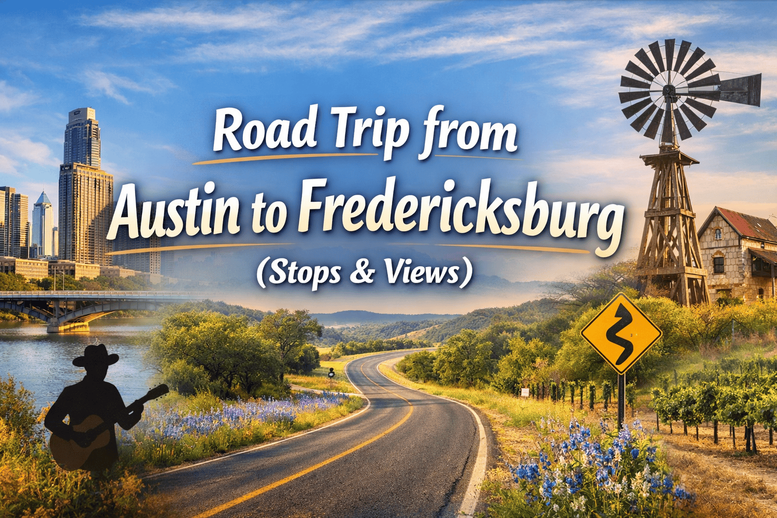 Road Trip from Austin to Fredericksburg
