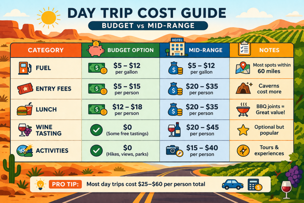 Day Trip Cost