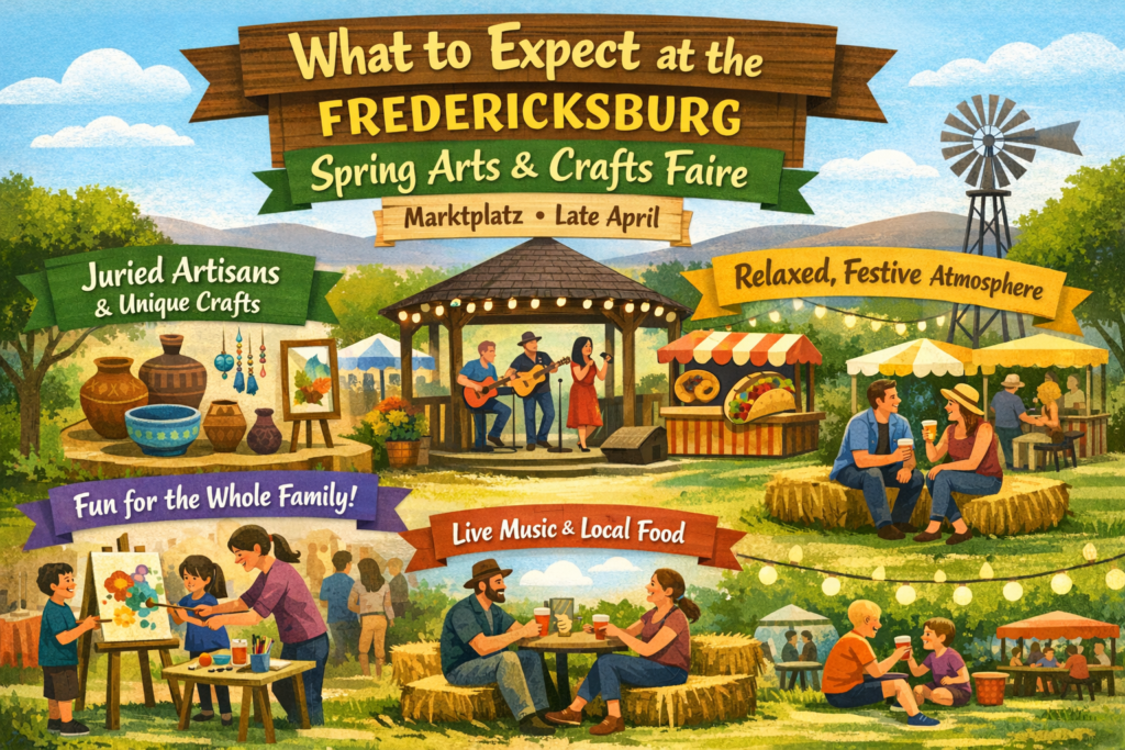 What To Expect At The Fredericksburg Spring Arts & Crafts Faire