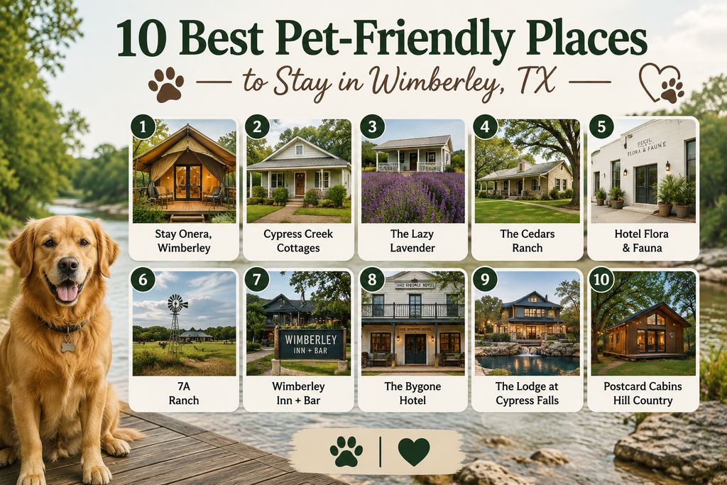 10 Best Pet-Friendly Places to Stay in Wimberley, TX
