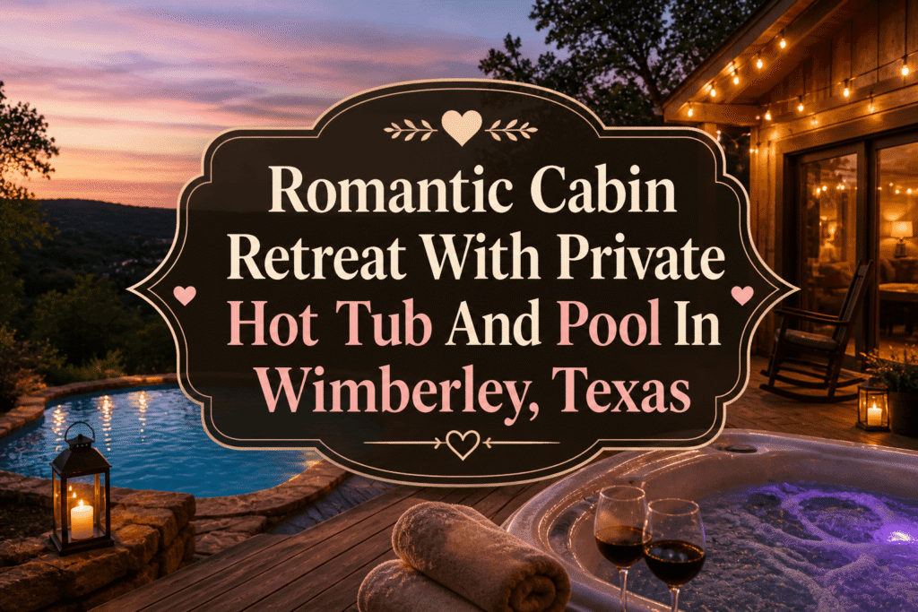 Wimberley TX Cabins
