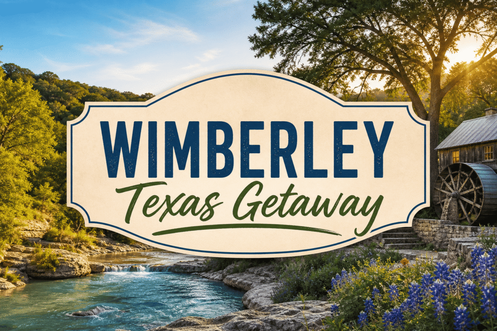 Wimberley Texas Getaway