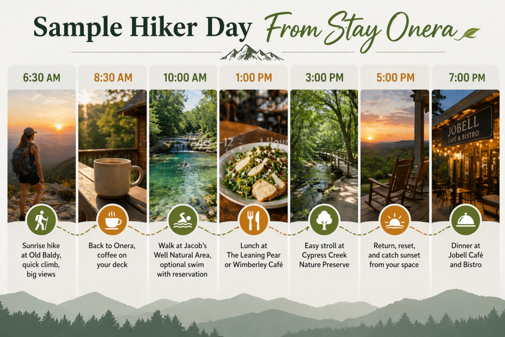Sample Hiker Day From Stay Onera