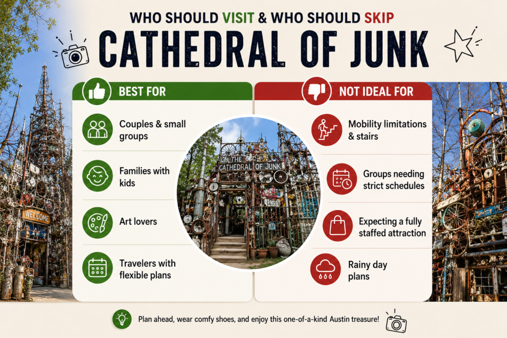Who Should Visit and Who Should Skip Cathedral of Junk