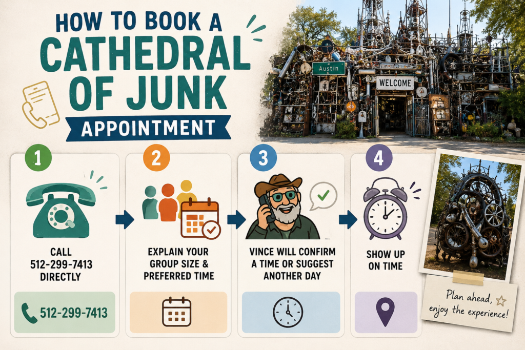 How to Book a Cathedral of Junk Appointment