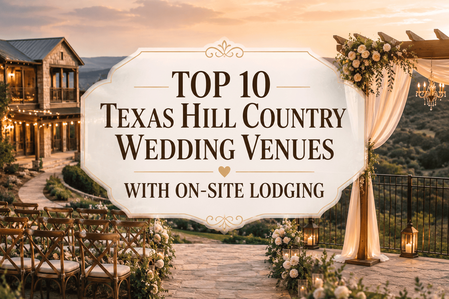 Texas Hill Country Wedding Venues With Lodging