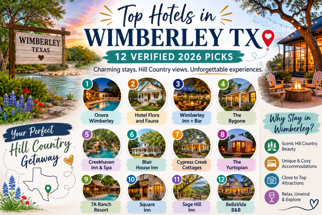 Top Hotels in Wimberley TX