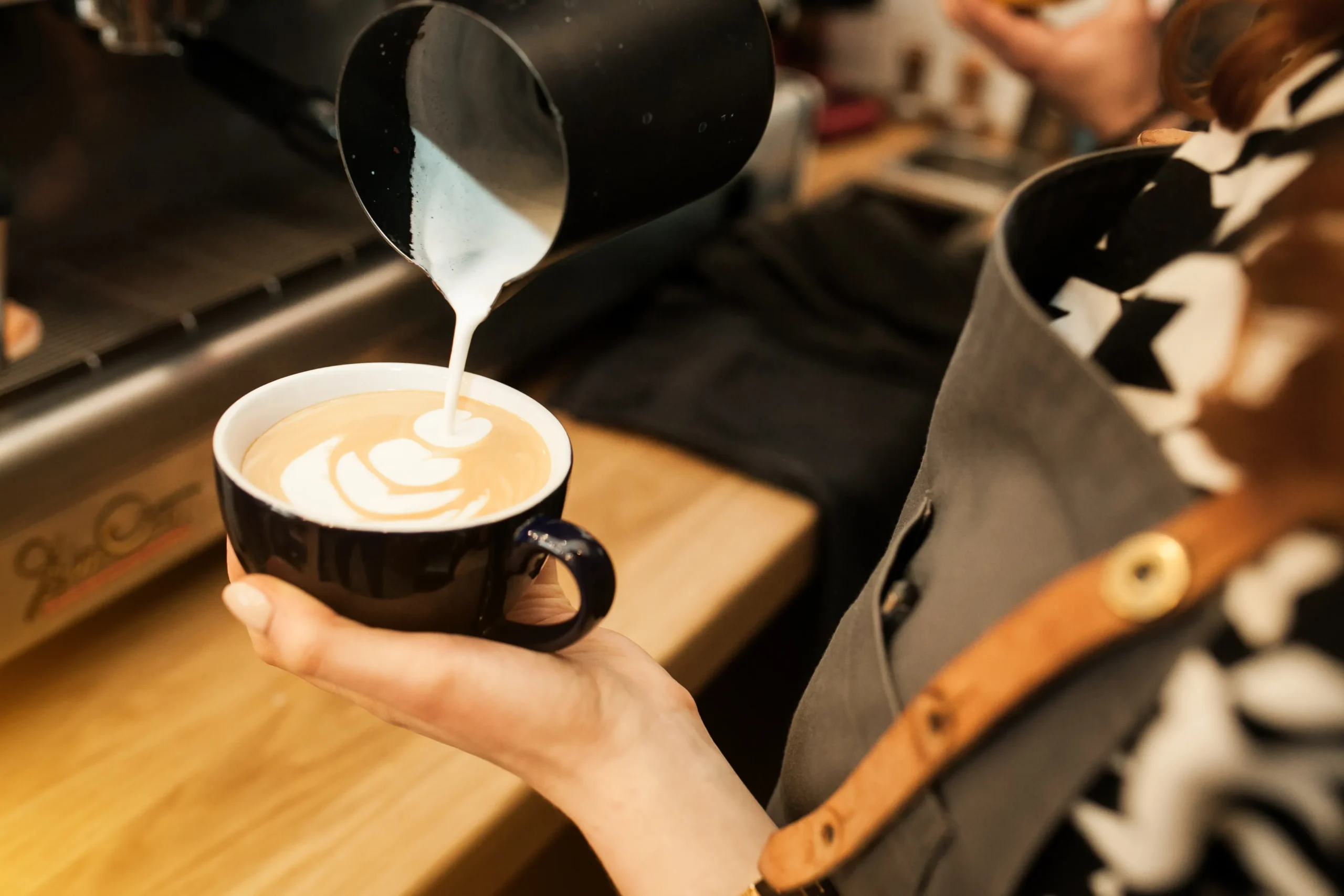 brown coffee in a coffee shops