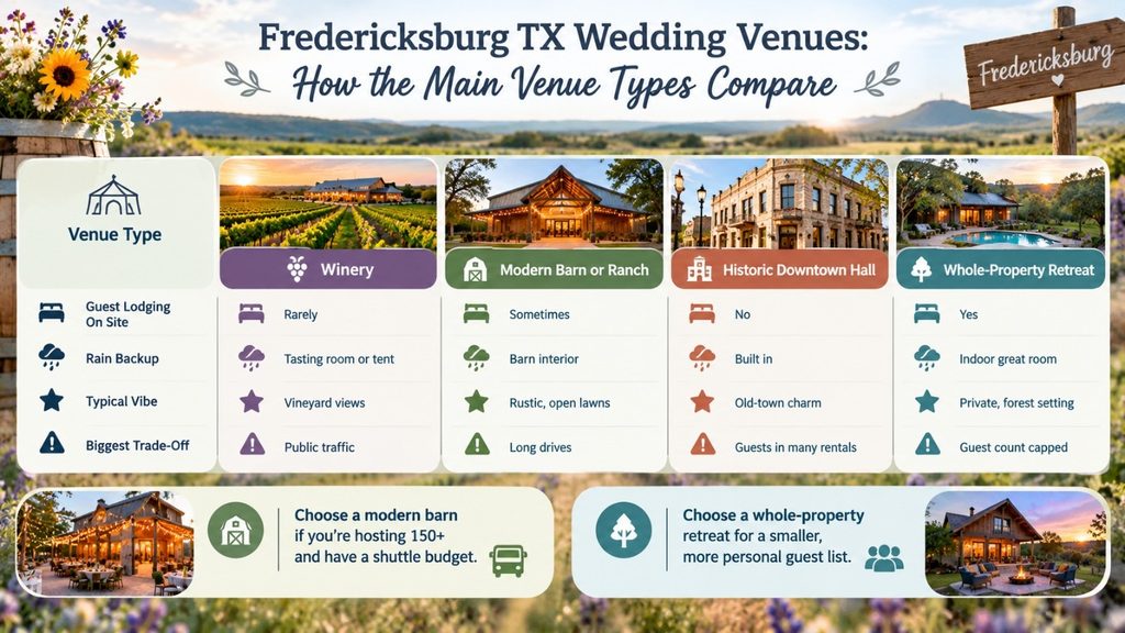 Fredericksburg TX Wedding Venues