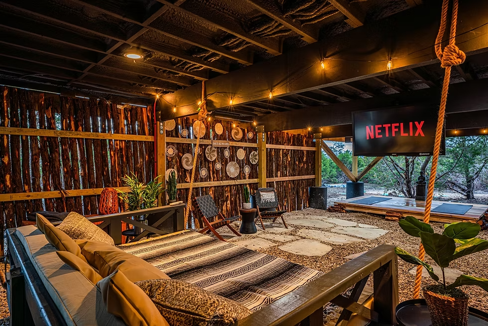 Astryia: Secluded Cabins in Fredericksburg TX with Hot Tub and Dark Skies